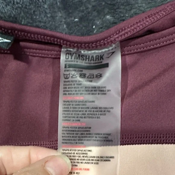 Gymshark- Women's Colorblock Long Sleeve Top - Picture 4 of 5